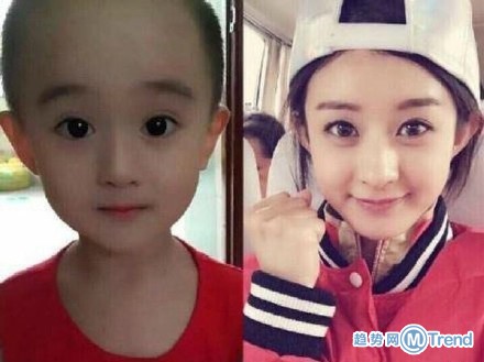 和女明星撞脸的女孩纸