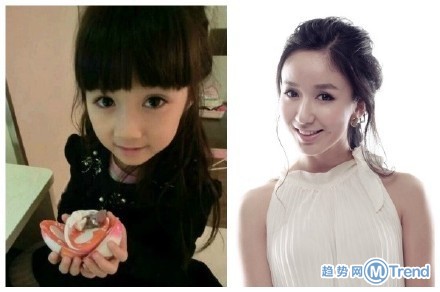 和女明星撞脸的女孩纸