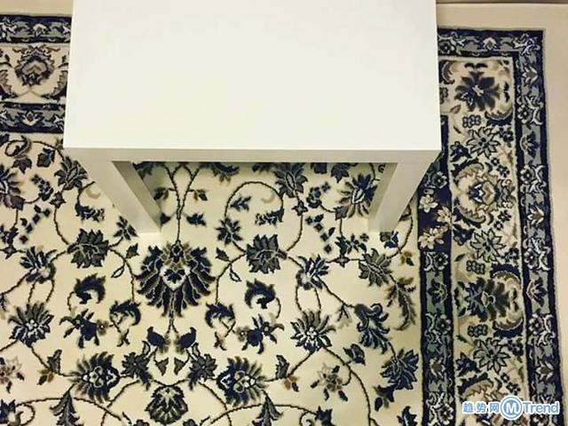 地毯藏iPhone 据说很难找出来