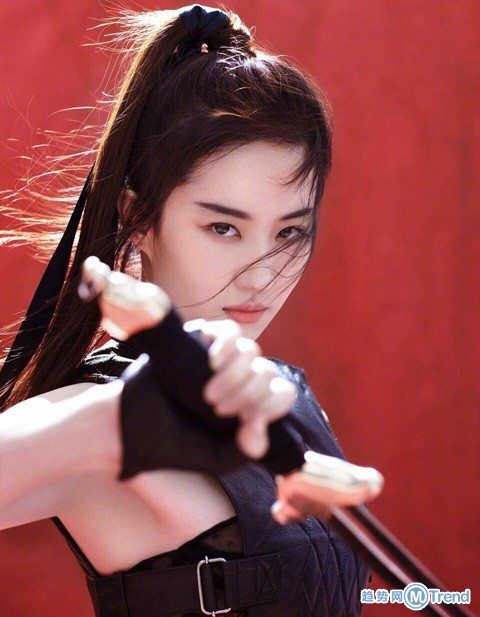 刘亦菲当选真人花木兰后竟秒删微博